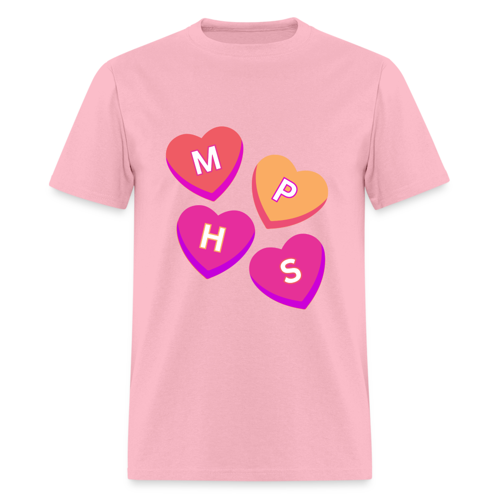 MPHS Convo Hearts Classic T-Shirt - pink