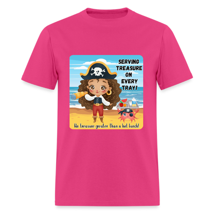 No Greater Treasure than a hot lunch! Classic T-Shirt - fuchsia