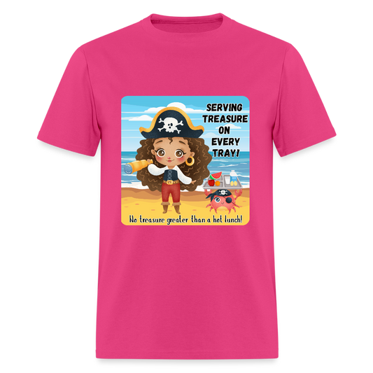 No Greater Treasure than a hot lunch! Classic T-Shirt - fuchsia