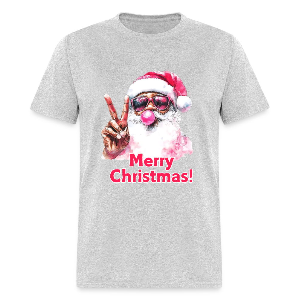 Peace Merry Christmas Unisex Classic T-Shirt - heather gray