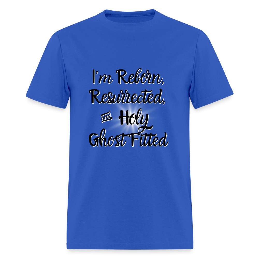 Holy Ghost Fitted 2 T-Shirt | GILDAN 5000 - royal blue