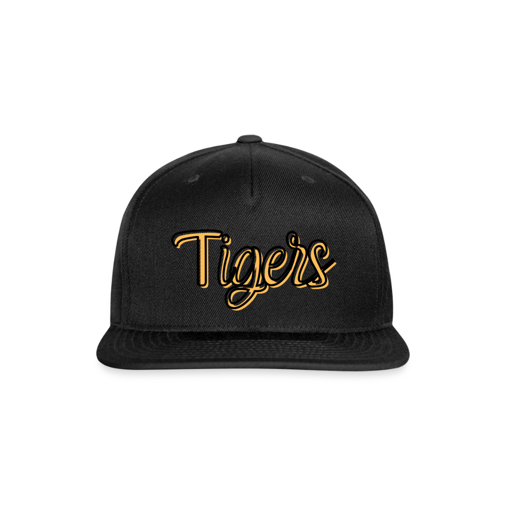 Tigers Snapback Baseball Cap - black