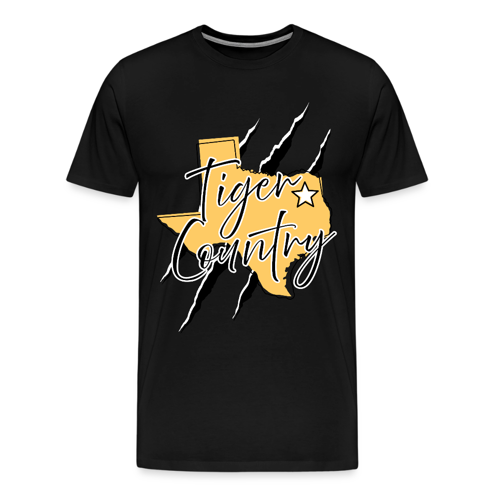 Tiger Country Premium Adult T-Shirt - black
