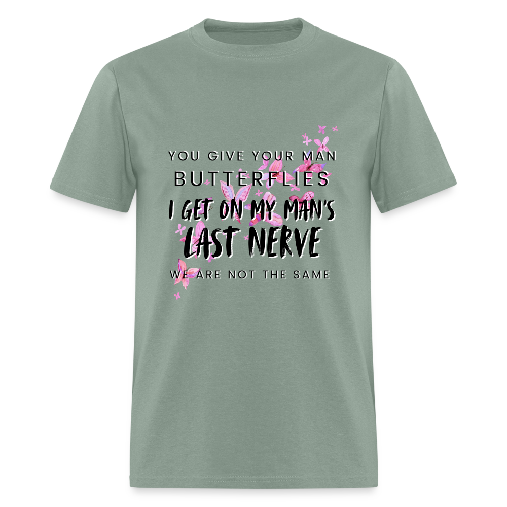 Butterflies & Nerves Classic T-Shirt - sage