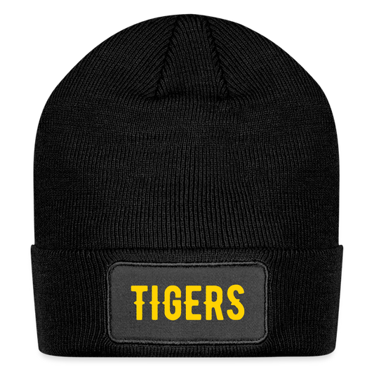 Tigers Patch Beanie - black