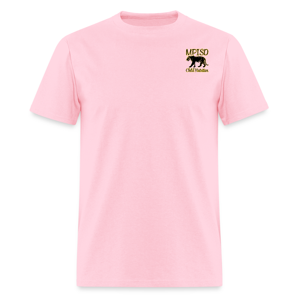 MPISD Child Nutrition LOGO & Motto T-Shirt | GILDAN 5000 - pink