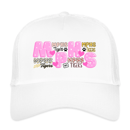 MPHS Eco Trucker Cap - white/white