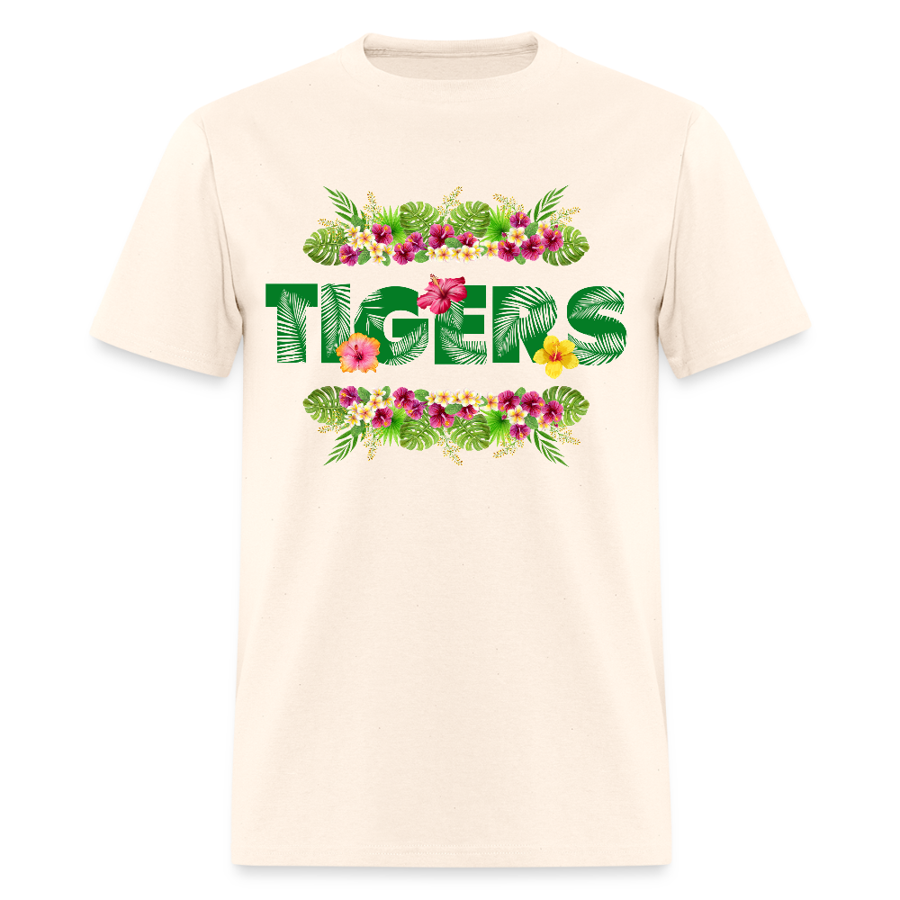 Tigers Hawaiian T-Shirt | GILDAN 5000 - natural