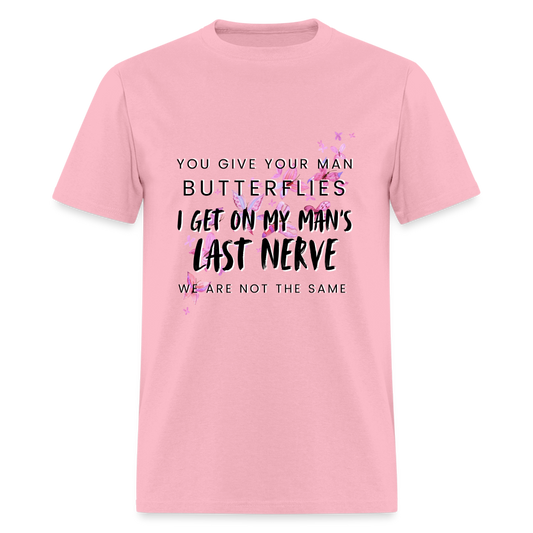 Butterflies & Nerves Classic T-Shirt - pink