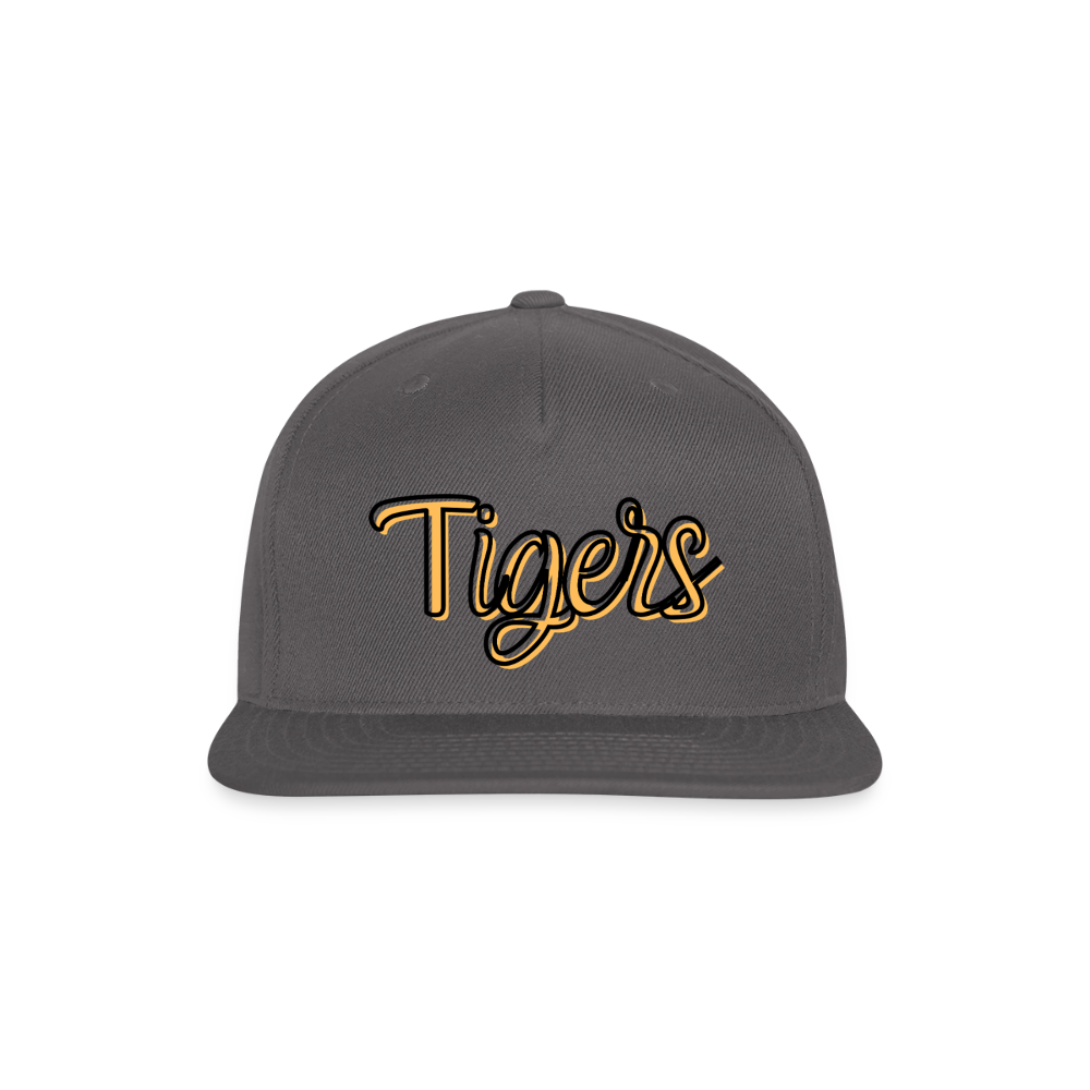 Tigers Snapback Baseball Cap - dark grey