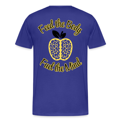 MPISD Brain Food Premium T-Shirt - royal blue