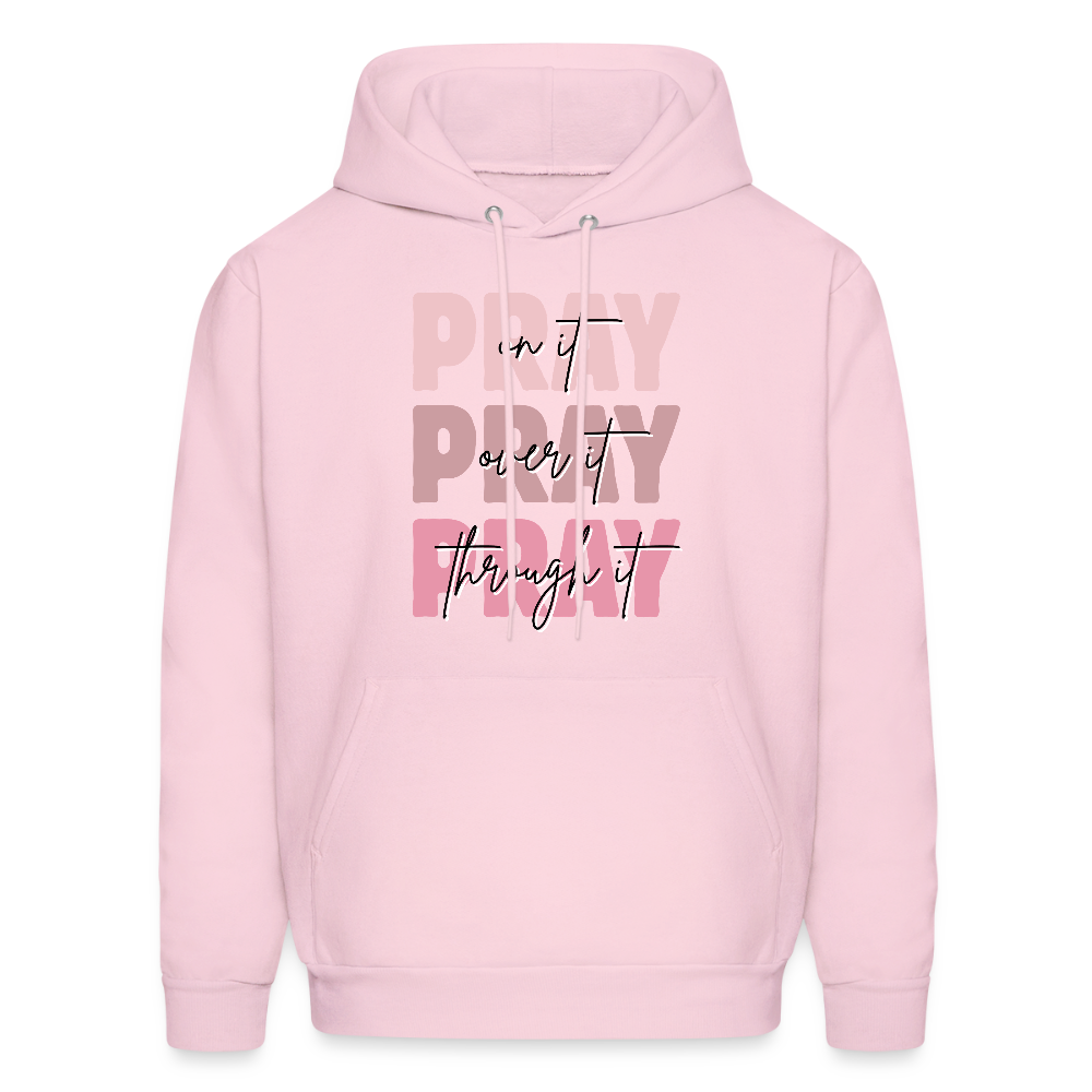 PRAY PRAY PRAY Hoodie - pale pink