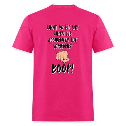 Accidently Boop Classic T-Shirt - fuchsia