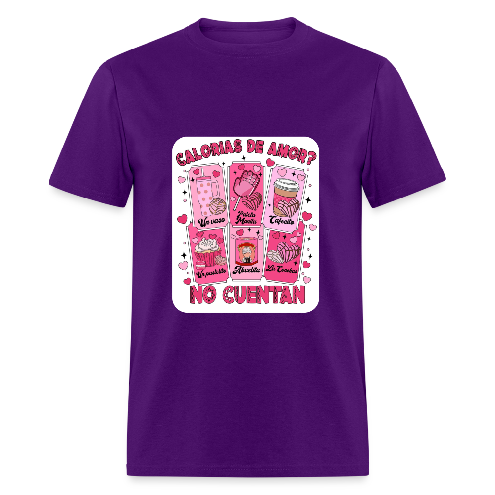 Calorias De Amor Unisex Classic T-Shirt - purple