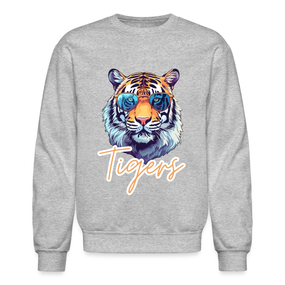 Cool Cats Crewneck Sweatshirt - heather gray