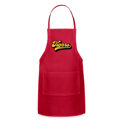 Tigers Adjustable Apron - red