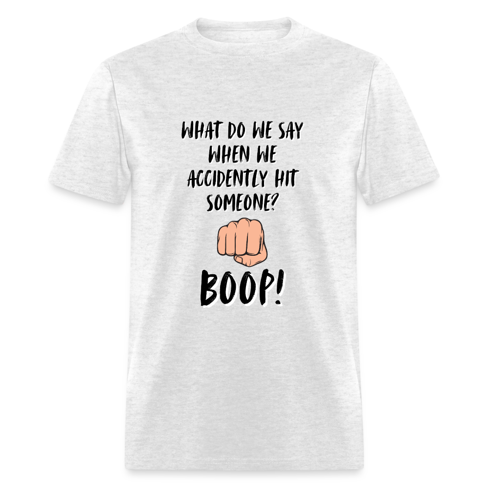 Accidental Boop Classic T-Shirt - light heather gray
