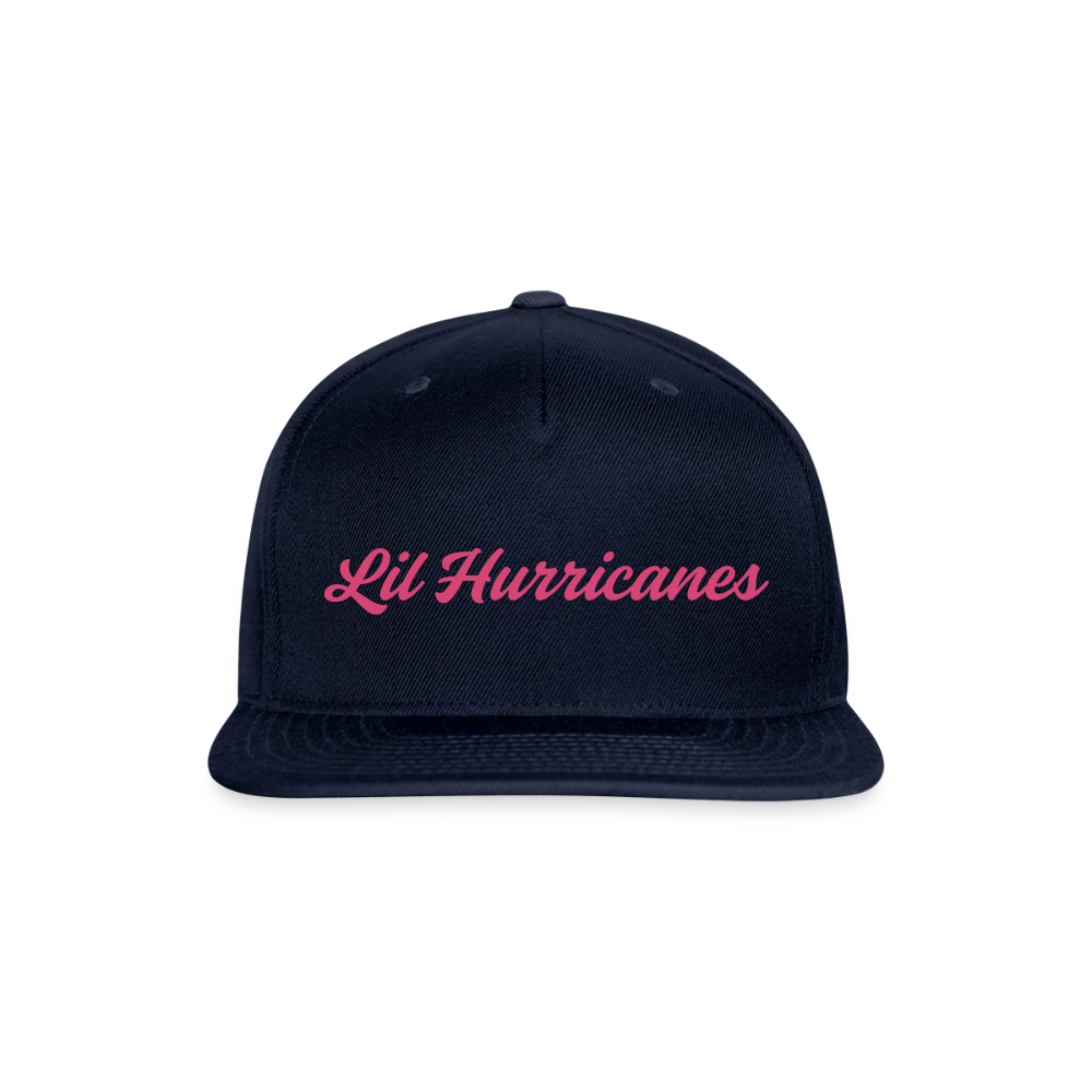 Lil Hurricanes Snapback Baseball Cap - navy