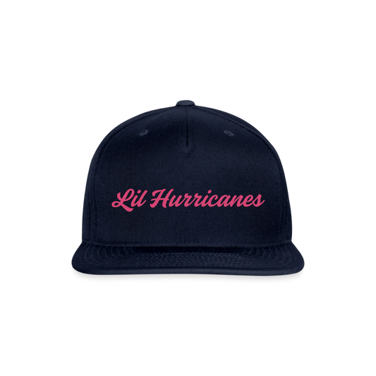 Lil Hurricanes Snapback Baseball Cap - navy
