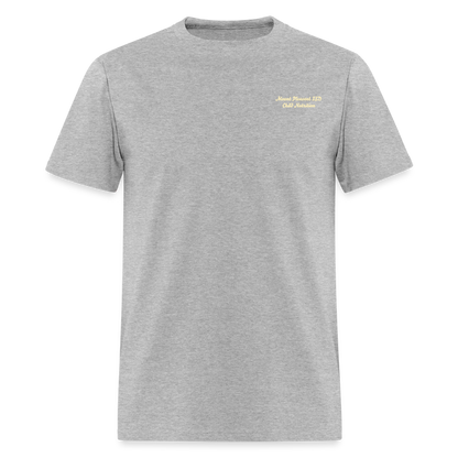 Peace Love Breakfast & Lunch Tiger T-Shirt | GILDAN 5000 - heather gray