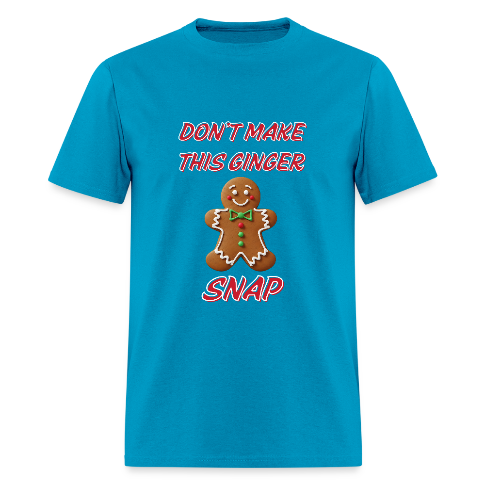 Ginger SNAP T-Shirt | GILDAN 5000 - turquoise