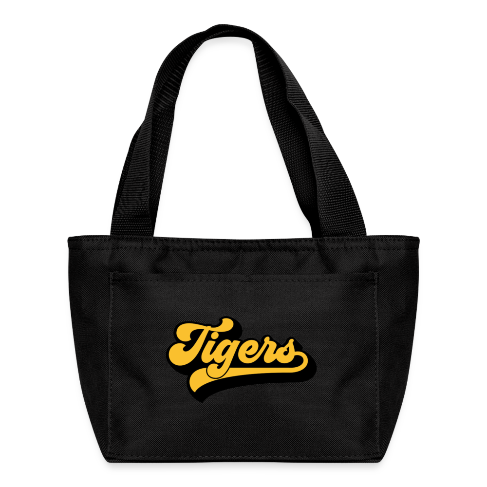 Tigers Recycled Insulated Lunch Bag - black
