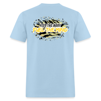 MPISD Child Nutrition LOGO & Motto T-Shirt | GILDAN 5000 - powder blue