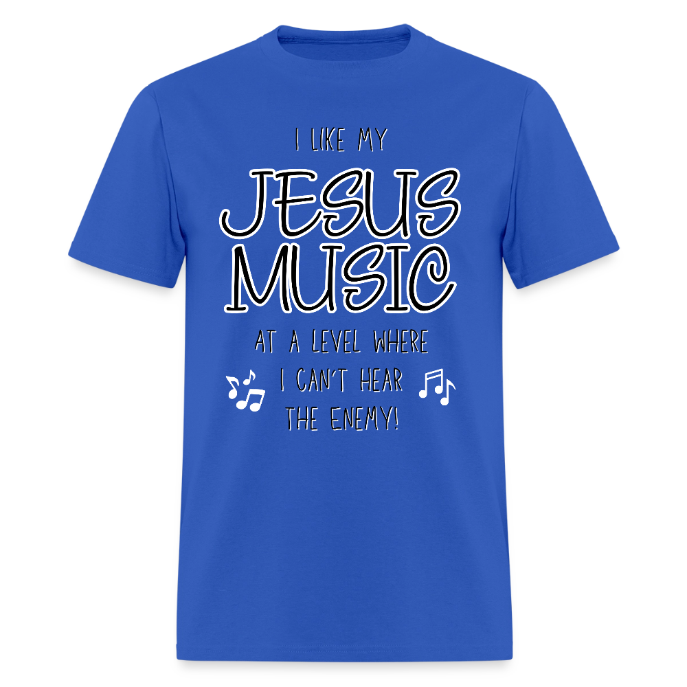 Jesus Music T-Shirt | GILDAN 5000 - royal blue