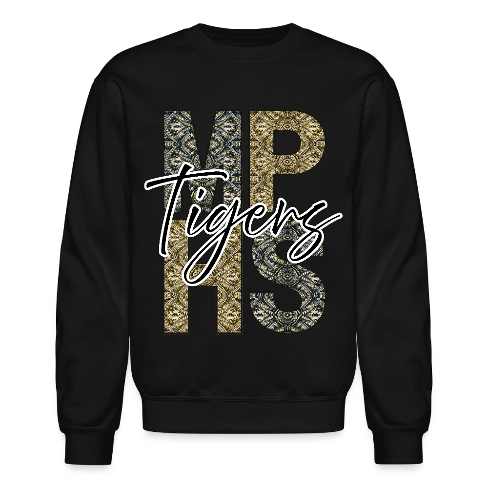 MPHS Tigers Tribal Crewneck Sweatshirt - black