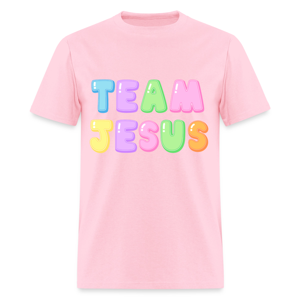 Team Jesus T-Shirt | GILDAN 5000 - pink