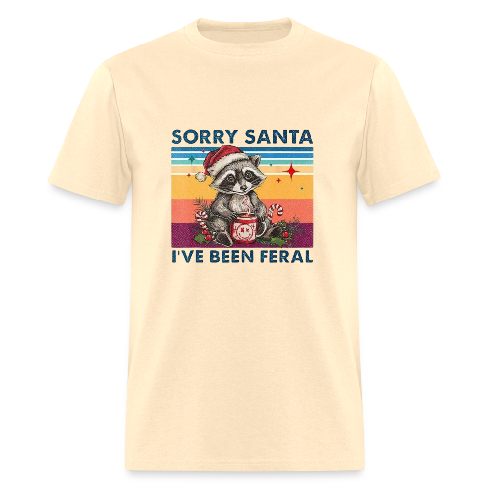 Santa, I've been feral Classic T-Shirt - natural