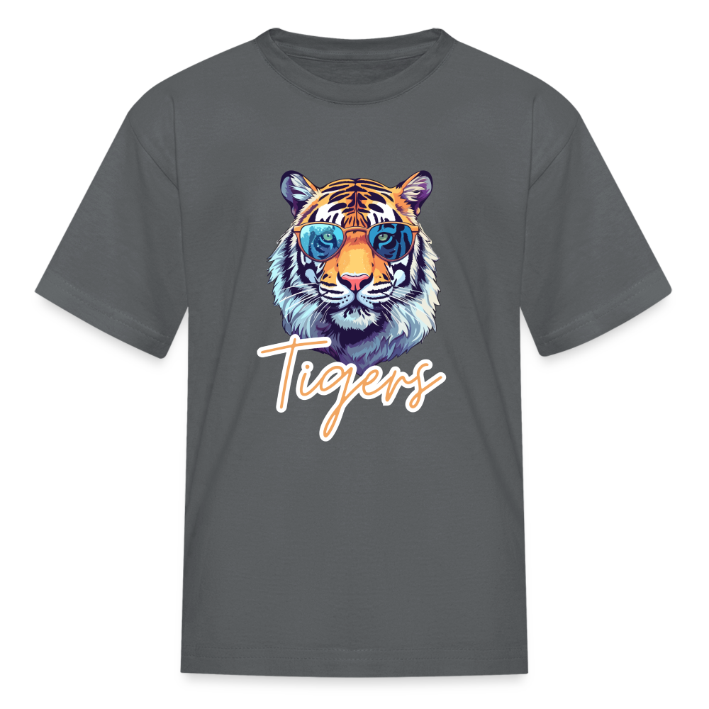 Kids' Cool Cats T-Shirt - charcoal