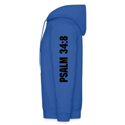 Psalm 34:8 - royal blue