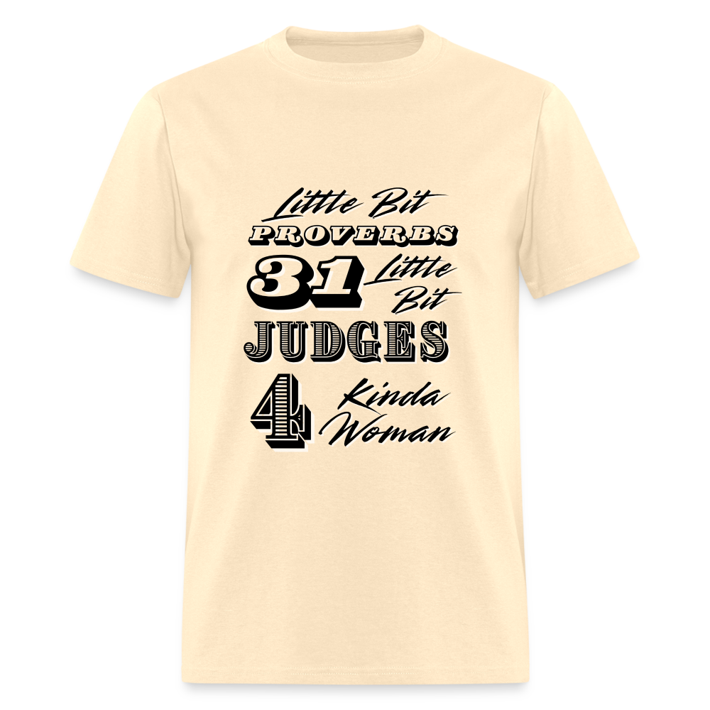Proverbs 31 and  Judges 4 Classic T-Shirt - natural