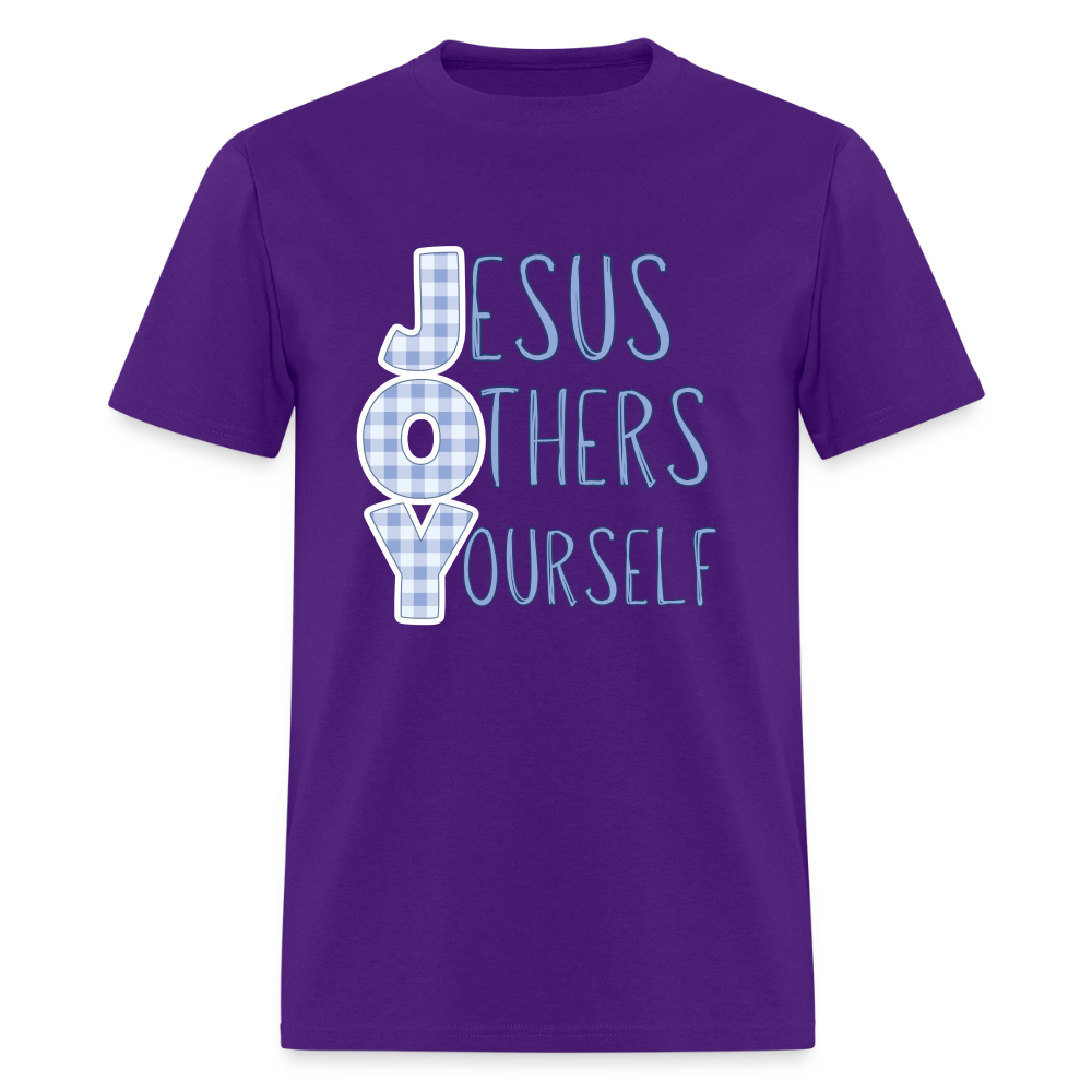 JOY T-Shirt | GILDAN 5000 - purple
