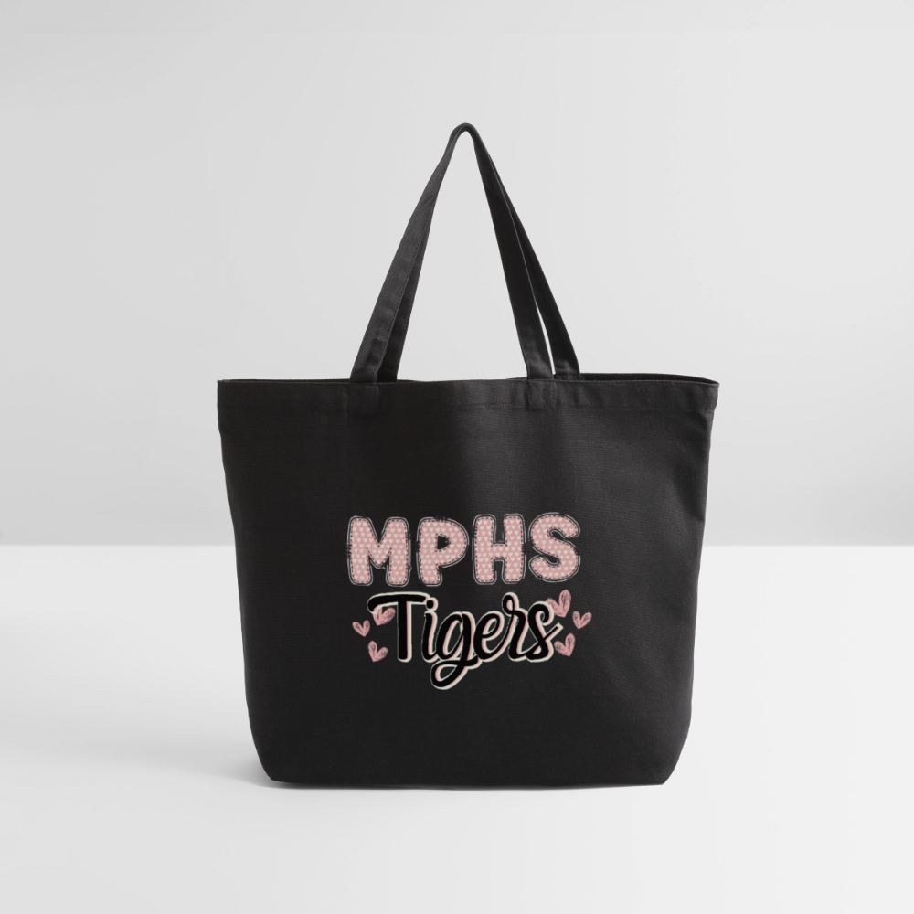 MPHS Fueling the Grr in our Tigers! Eco-Friendly Cotton Tote - black