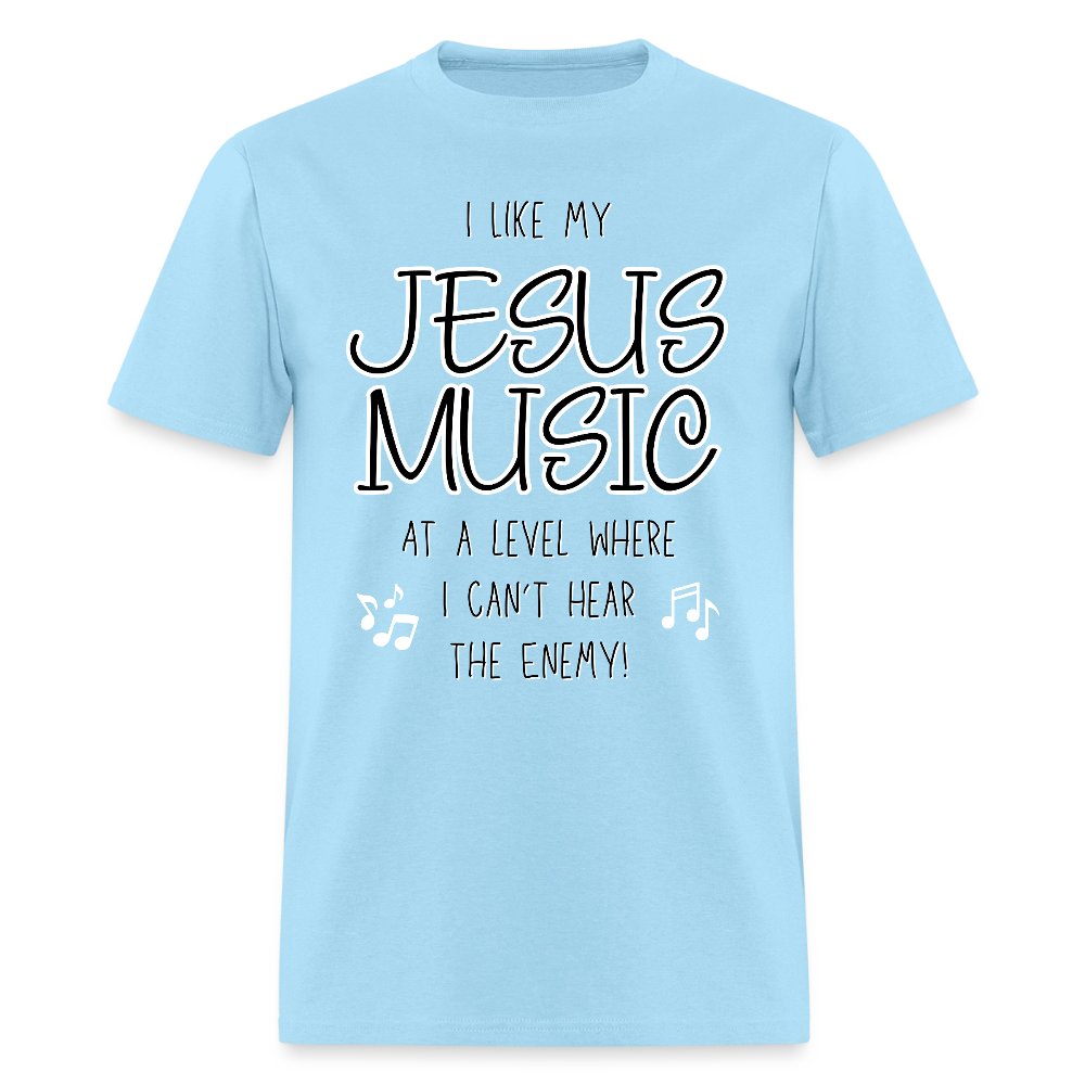 Jesus Music T-Shirt | GILDAN 5000 - powder blue