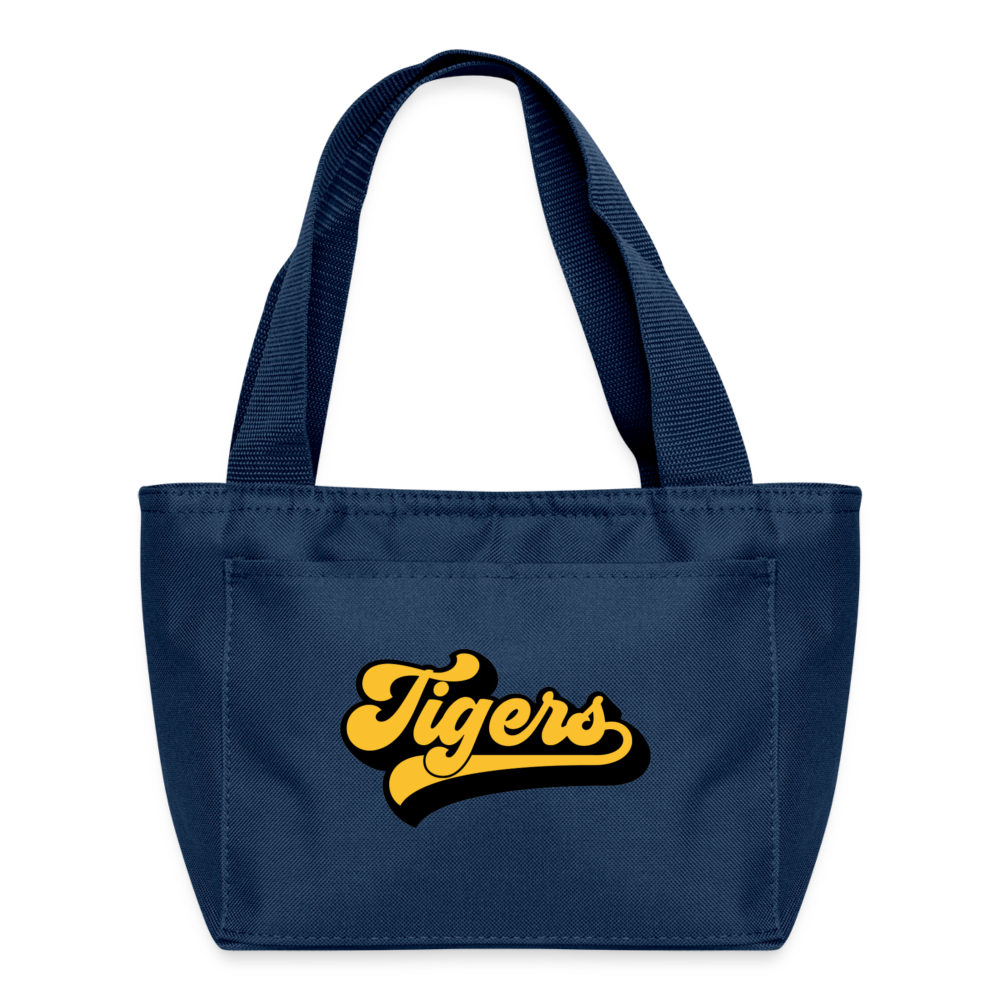 Tigers Recycled Insulated Lunch Bag - navy