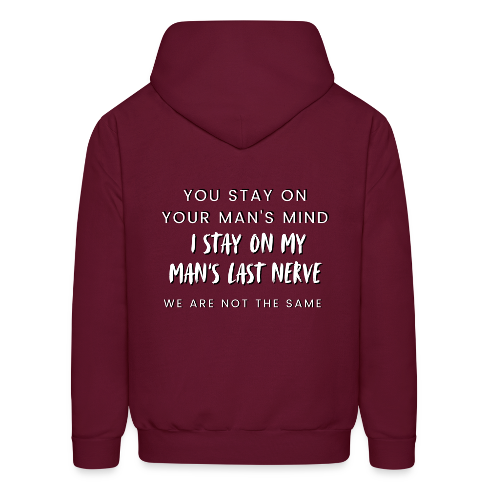 FWC Mind / Last Nerve Hoodie - burgundy