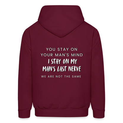 FWC Mind / Last Nerve Hoodie - burgundy