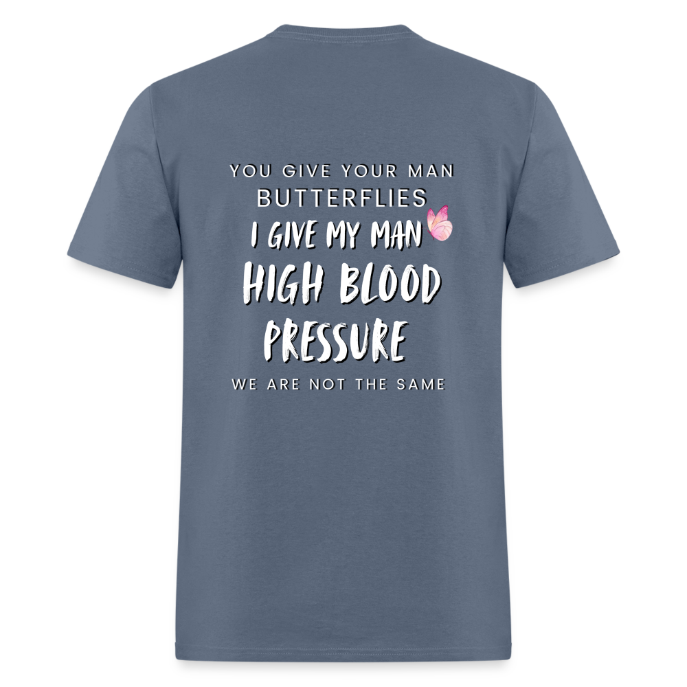 FWC Butterflies & High Blood Pressure Classic T-Shirt - denim