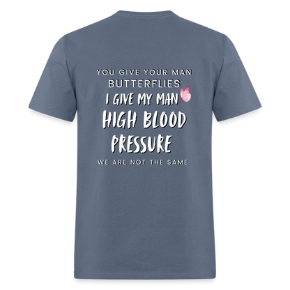 FWC Butterflies & High Blood Pressure Classic T-Shirt - denim
