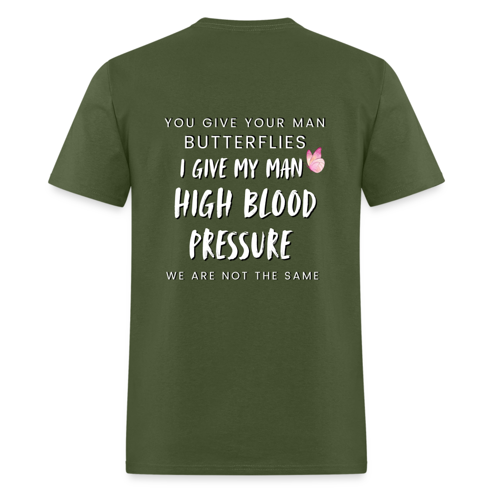 FWC Butterflies & High Blood Pressure Classic T-Shirt - military green