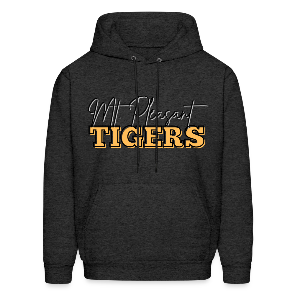 MP Bleed Black and Gold Hoodie - charcoal grey