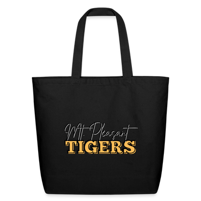MP Tiger Bleed Black & Gold Eco-Friendly Cotton Tote - black