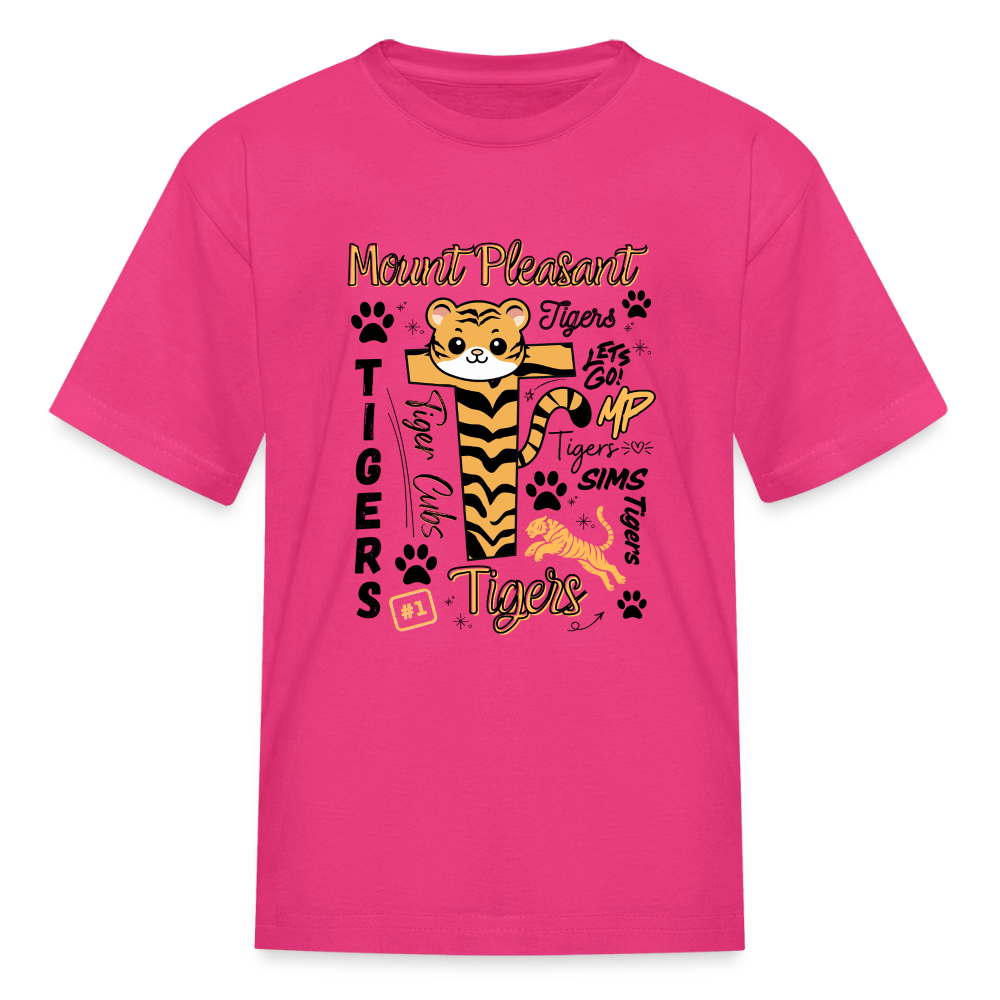 SIMS Tigers Kids' T-Shirt - fuchsia