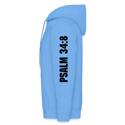 Psalm 34:8 - carolina blue