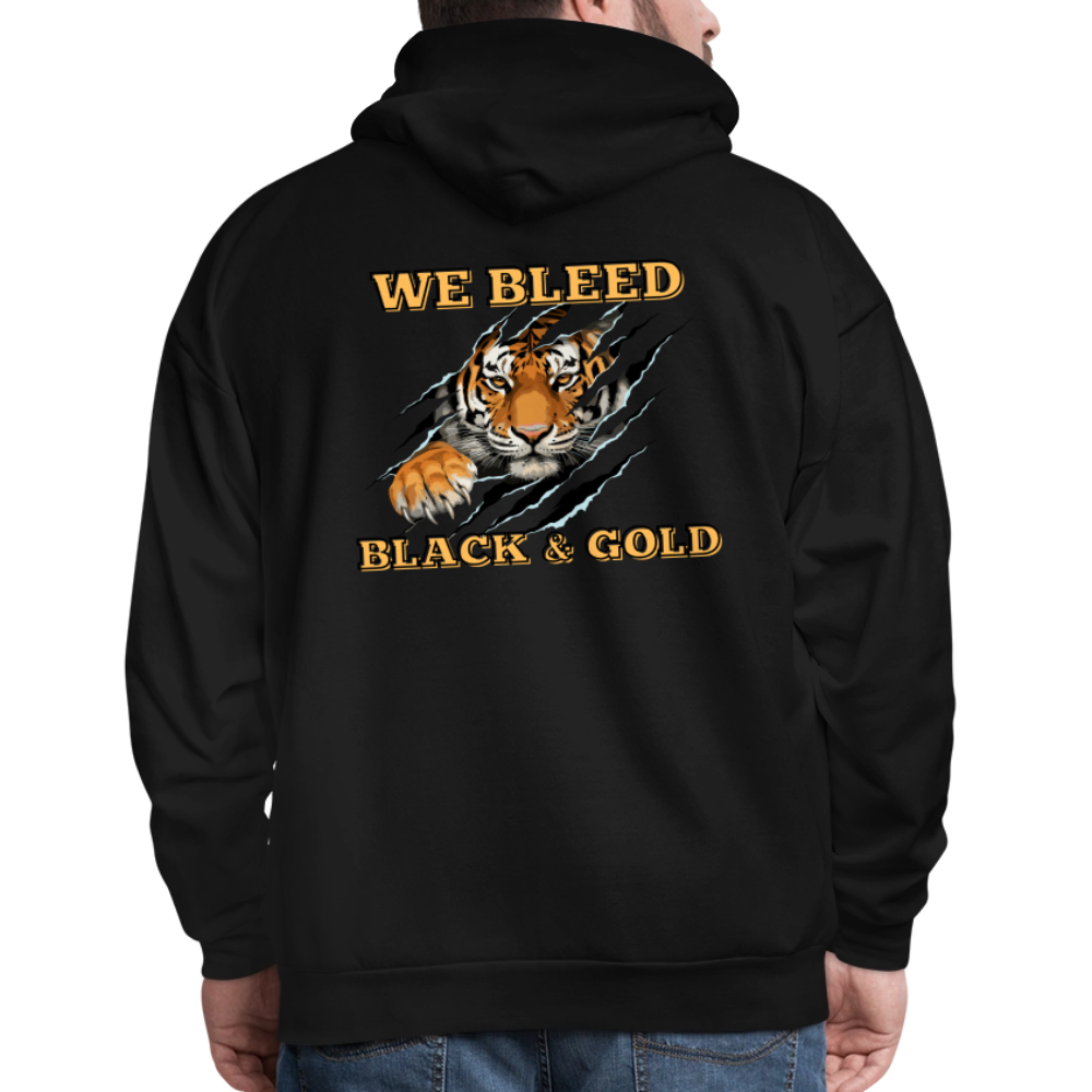 MP Bleed Black and Gold Hoodie - black