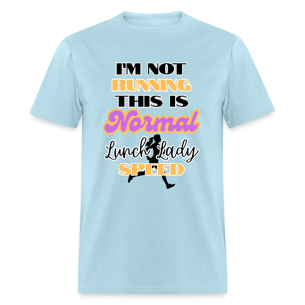Normal Lunch Lady Speed Classic T-Shirt - powder blue
