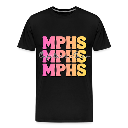 MPHS Cafeteria Crew 6-7 Times Premium Adult T-Shirt - black